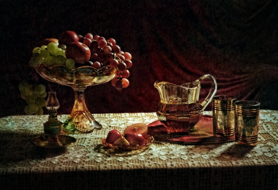 Zátiší  - ve skle