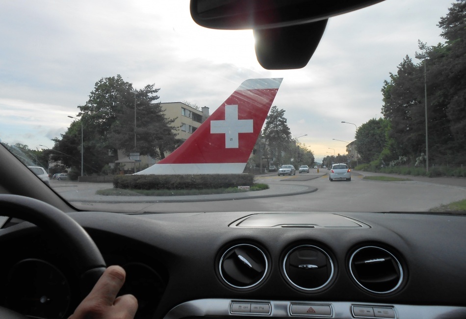 Špatně zakopané letadlo :-)