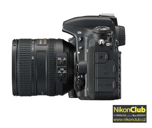 Levý pohled Nikon D750