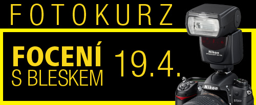 fotokurz focení bleskem Nikon 