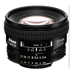 AF Nikkor 20mm f/2.8D