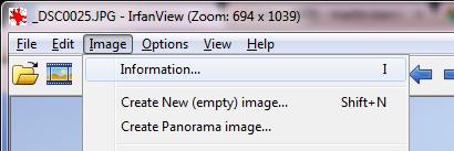 IfranView úprava fotografií