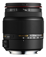 Sigma 18-200mm F3.5-6.3 II DC OS HSM