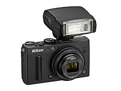 Nikon Coolpix A - externí blesk