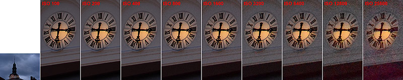 Nikon D7100 - test šumu 01