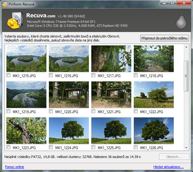 A hele, fotografie jsou nalezeny !