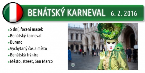 FOTOEXPEDICE Benátský Karneval